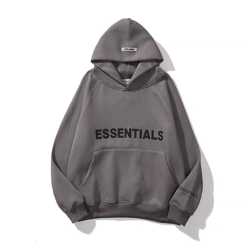 [Ảnh Thật] Áo hoodie Essentials Áo hoodie bằng cotton tay dài có mũ trùm họa tiết phong cách thể thao cho nam và nữ | WebRaoVat - webraovat.net.vn