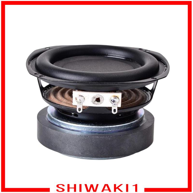 Loa Siêu Trầm Shiwaki1 3 inch Viền Cao Su Chống Ồn Thấp Cho Xe Hơi