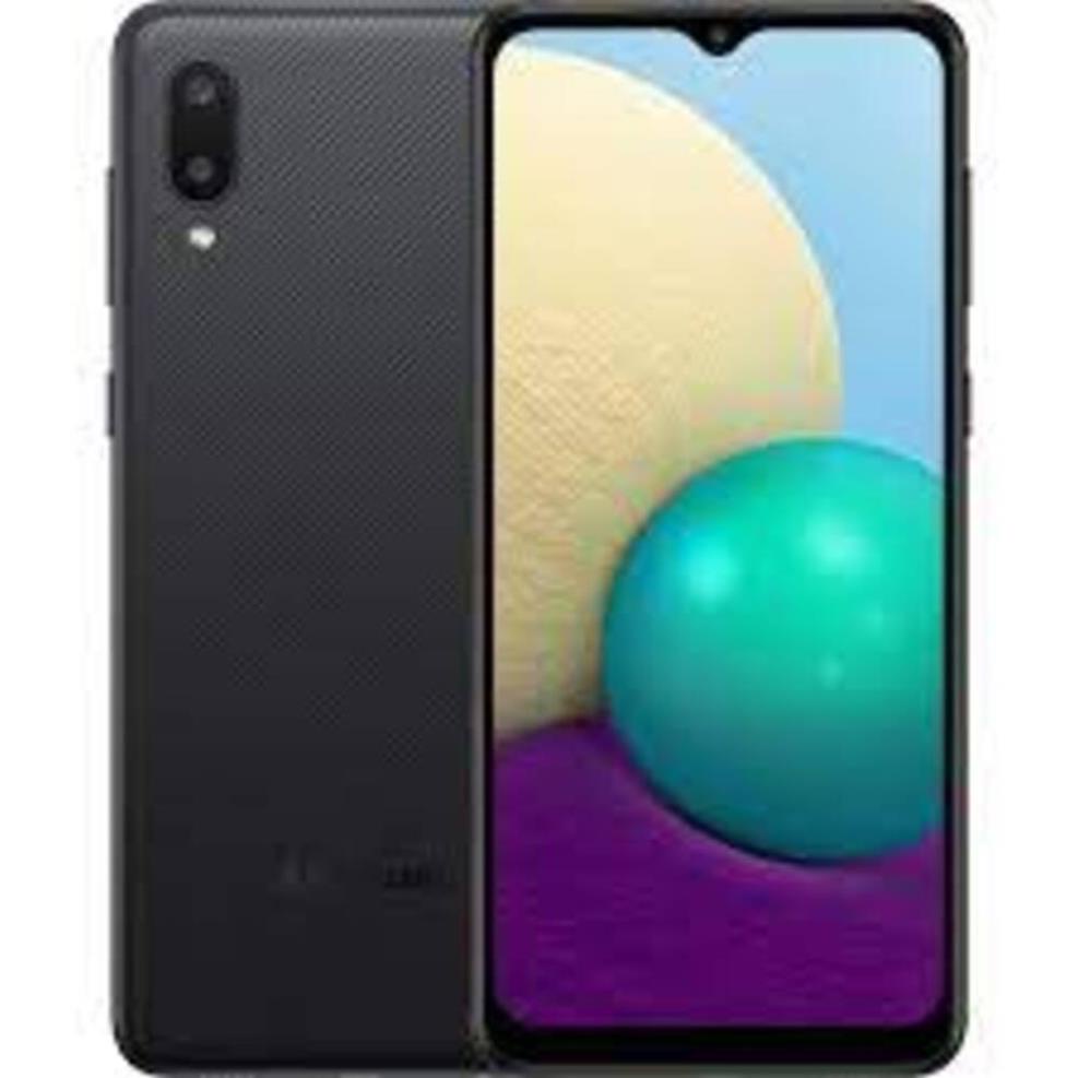 điện thoại Samsung Galaxy A02 ram 3G rom 32G Chính Hãng, camera siêu nét, Pin 5000mah, cày game siêu mượt