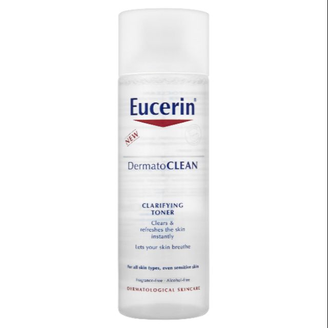 Nước cân bằng dịu nhẹ Eucerin Dermato Cleane Clarifying Toner