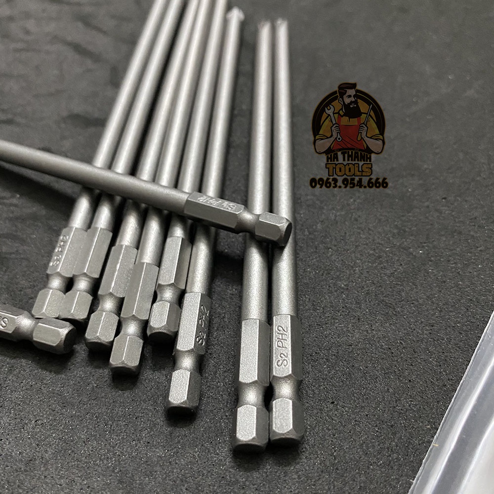 Mũi Bắn Vít 4 Cạnh PH2 Dài 100mm,150mm - 1 mũi