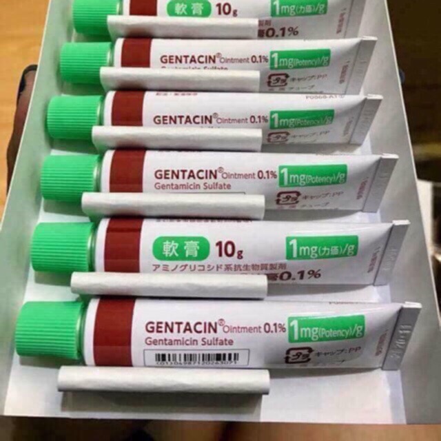 Kem ẹo thần thánh gentacin của bệnh viện nhật tip 10 g