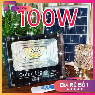 100w đèn pha led năng lượng mặt trời , solar light , ip67 chống nước