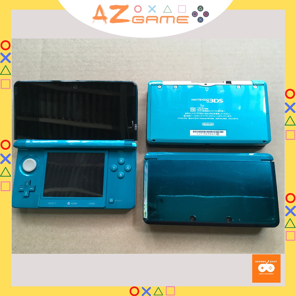 Máy Game Nintendo 3DS (Kho 5000 Game 3DS/NDS/GBA/GBC/NES/SNES) Đầy Đủ Phụ Kiện