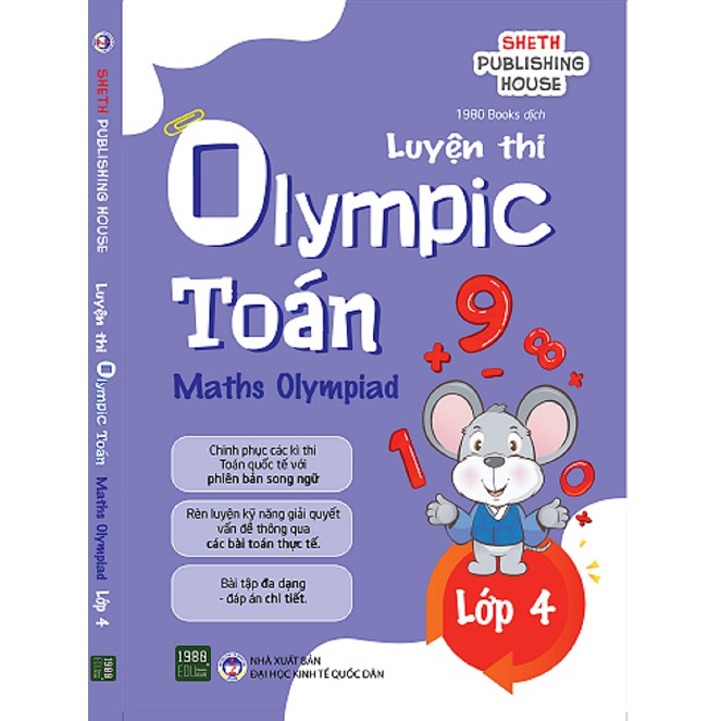 Sách - Luyện Thi Olympic Toán Lớp 4 – Maths Olympiad