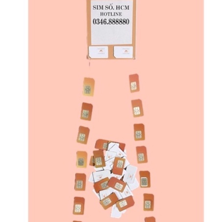 Sim Hạt Ngô Bẻ Khay Vietnamobile 🌽 FreeShip 🌽 Nhận OTP Hạn 1 Tháng - Không 4G