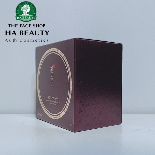 Phấn nước trang điểm chống lão hóa che phủ tốt khuyết điểm The Face Shop Yehwadam Hwansaenggo BB Cushion 20g SPF50+PA+++