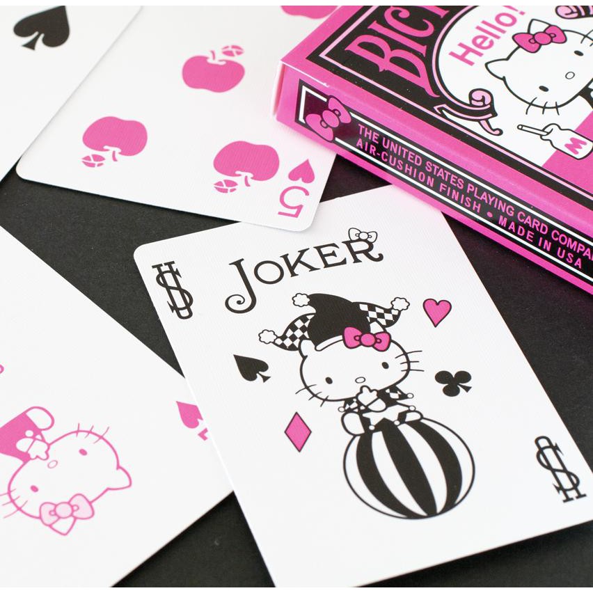 Bài tây Poker Bicycle Sanrio Hello Kitty Playing Cards