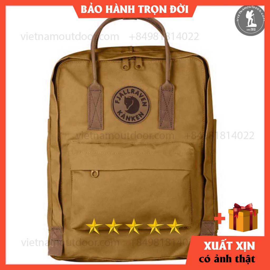 Balo Fjallraven Kanken Dây Da No2