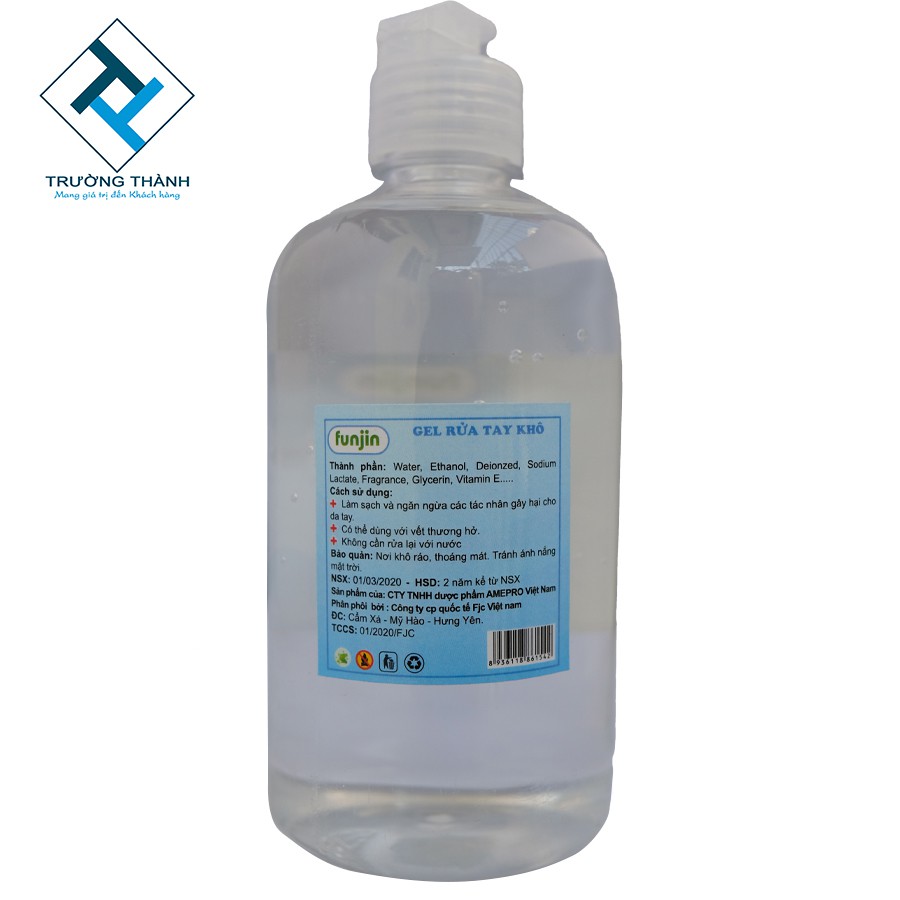 Gel rửa tay khô Funjin Chính Hãng, diệt vi khuẩn, bảo vệ da tay - NppTruongThanh789 | BigBuy360 - bigbuy360.vn