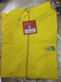 Áo khoác 1 lớp The North Face (màu vàng)