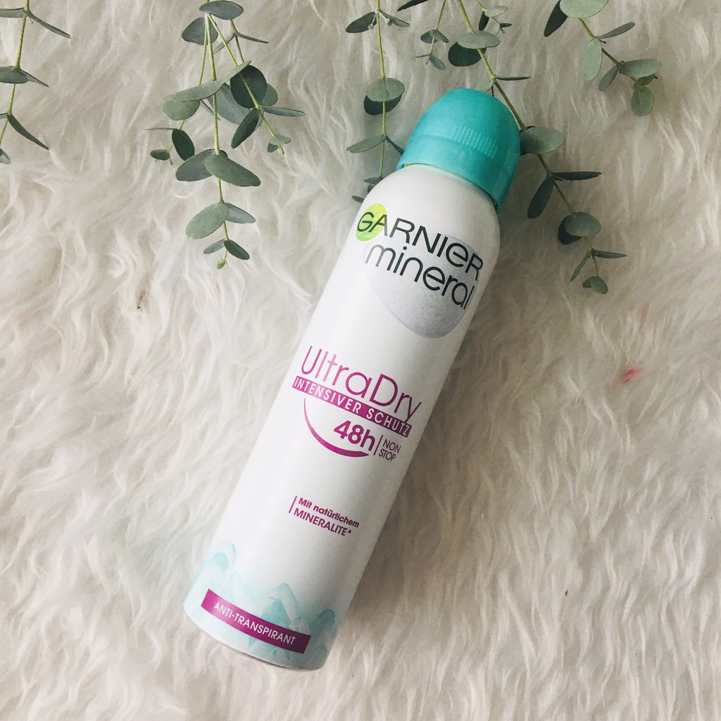 Xịt khử mùi GARNIER MINERAL (hàng Đức)