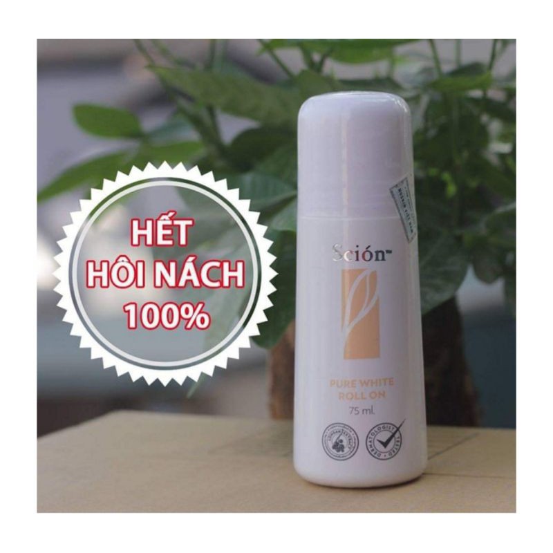 Công dụng của lăn khử mùi Scion Pure White Roll On