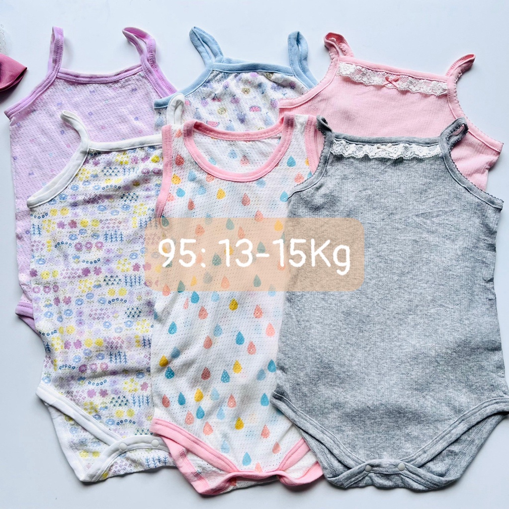 Bộ body suit bé trai bé gái hàng xuất dư vải cotton mềm mịn thoáng mát cho bé Shushibaby