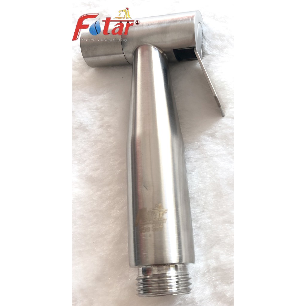 ĐẦU Xịt Vệ Sinh không dây không cài 100% INOX 304 VX25 Fotar dành cho nhà hư thay thế [NƯỚC MẠNH có video thử nước]