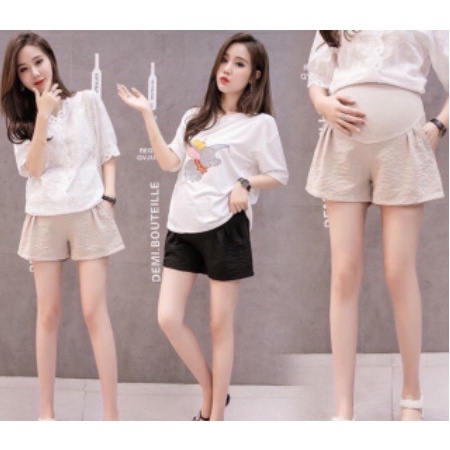 Quần bầu sooc đũi siêu mịn mát ( có size tới 85kg)