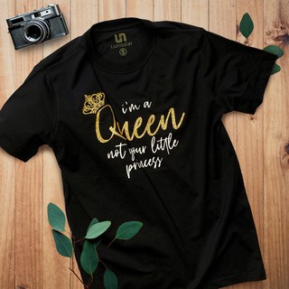 Lunisolar - Áo thun Cotton Queen - Hiệu ứng kim tuyến - Đen