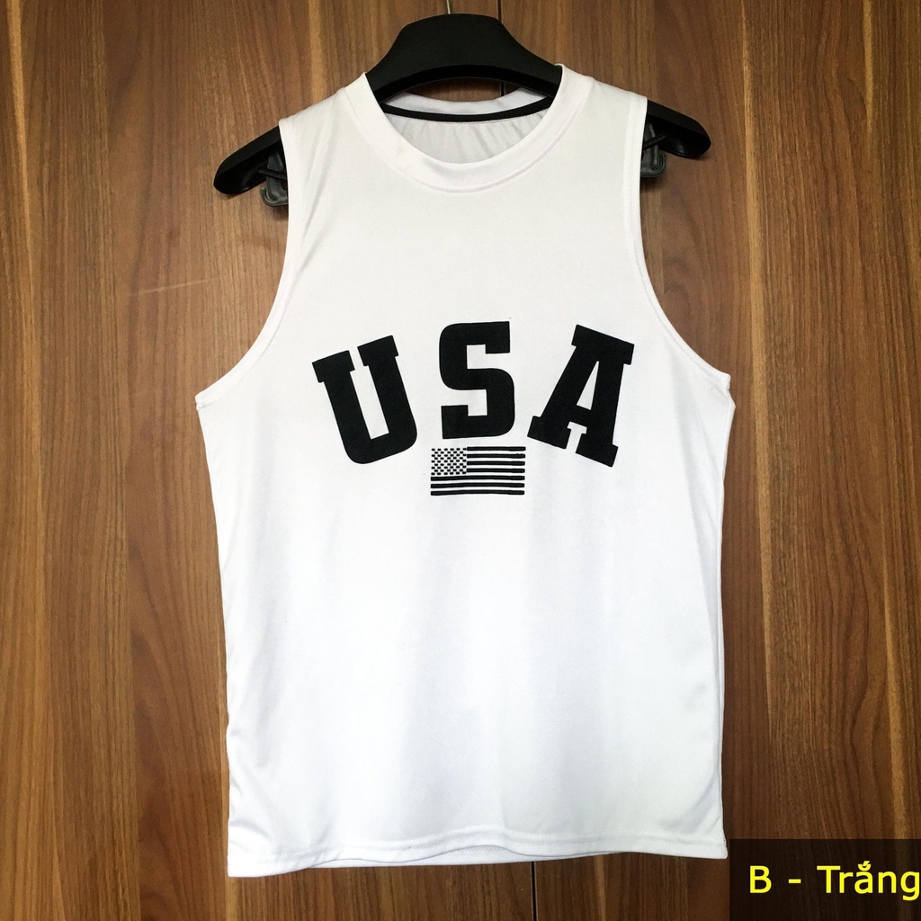 Áo thun ba lỗ nam 𝐊𝐈𝐍𝐆𝐌𝐀𝐍  chuẩn gym nữ in hình  áo tanktop nam nữ vải lụa cao cấp thoáng mát