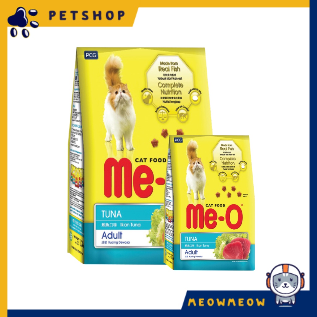 Hạt cho mèo Me-O các loại | Túi 1.2KG | Thức ăn cho mèo trưởng thành.