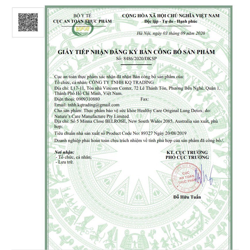 (Date 2023) Viên uống thải độc phổi Lung detox healthy care | BigBuy360 - bigbuy360.vn