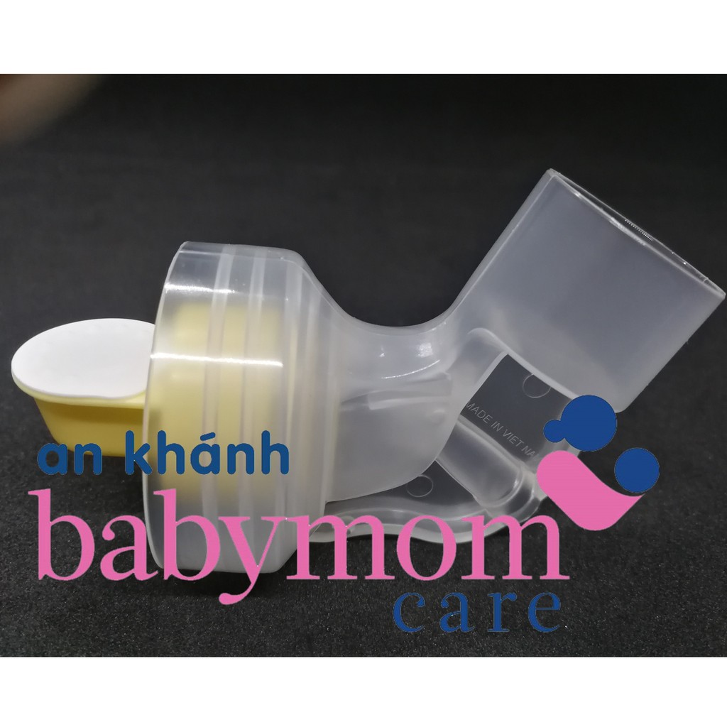 { BB223 } Bộ cổ phễu van vàng van trắng máy hút sữa  swing, pump, harmony thanh lý - Dùng cho máy Medela ( MKBLN )