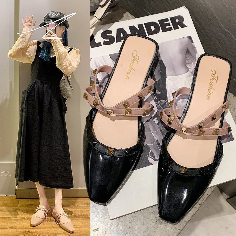 Dép Mũi Nhọn Đính Đá Dành Cho Nữ Phong Cách Trẻ Trung Năng Động | BigBuy360 - bigbuy360.vn