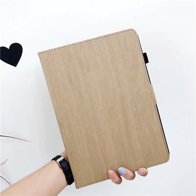 Ipad wood protection cover 2018 9.7 inch air4 10.9 mini 1/2/3/4 universal leather case | BigBuy360 - bigbuy360.vn