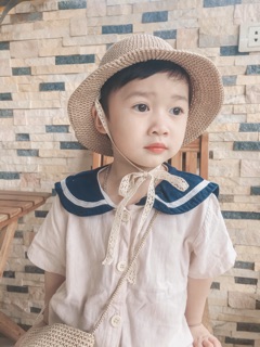 Mũ ajuma sợi thô cho bé