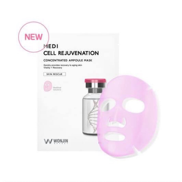 MẶT NẠ WONJIN EFFECT MEDI CELL REJUVENATION-PHỤC HỒI, NÂNG CƠ TRẺ HOÁ DA