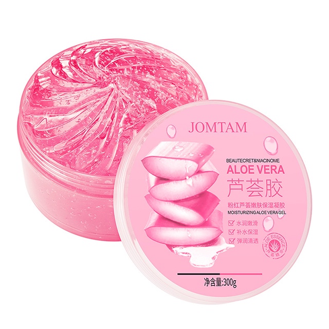 Gel Nha Đam JOMTAM Hồng Aloe Vera 300g