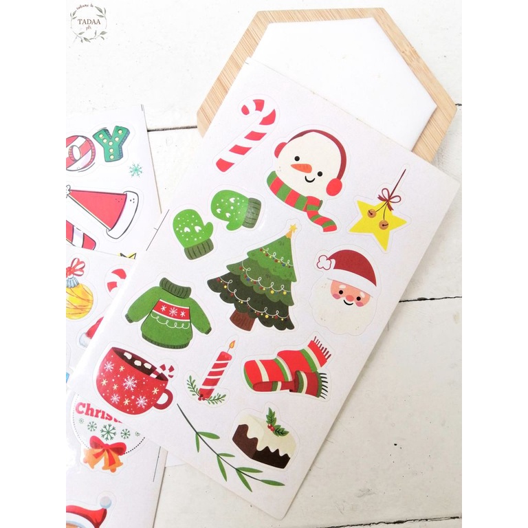STICKER NOEL, GIÁNG SINH TỔNG HỢP CÁC MẪU STICKER NOEL CUTE NGỘ NGĨNH sticker chủ đề Noel, Giáng sinh, Christmas