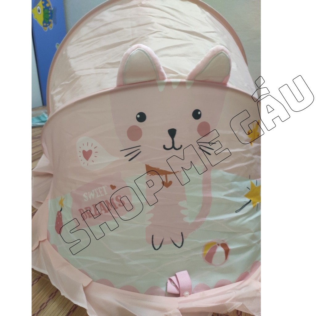 Màn chụp cho bé CHÍNH HÃNG Mùng chụp em bé KILUTA chống muỗi dùng cho bé từ sơ sinh