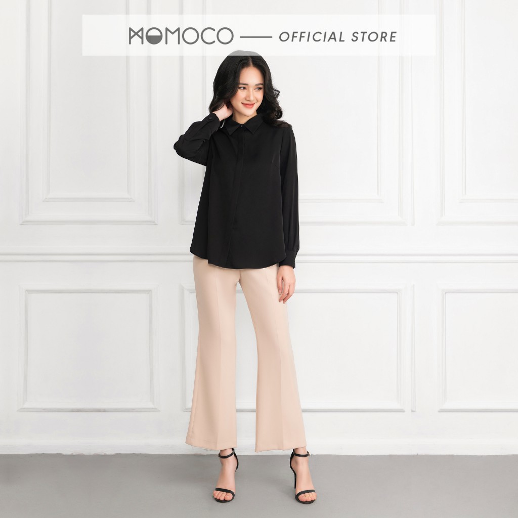 Quần Ống Loe Nữ MOMOCO ESSENTIALS Ankle Flare Pants - M2777 | BigBuy360 - bigbuy360.vn