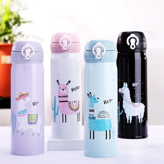 Bình giữ nhiệt 500ml cute hình cừu
