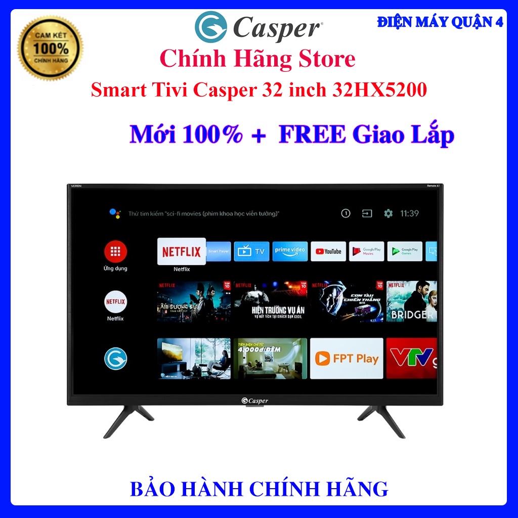 SMART TIVI CASPER 32 INCH 32HX5200