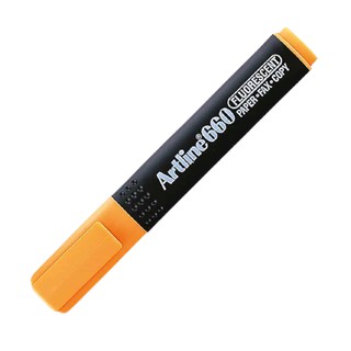 Bút Dạ Quang Artline EK-660FOR Cam , Thân Dẹp - 8000793200