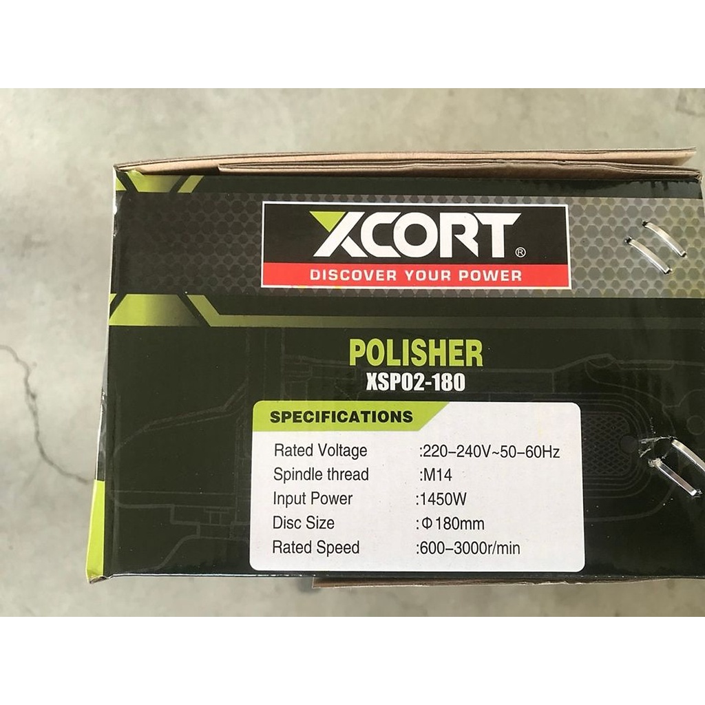 Máy đánh bóng - Máy đánh bóng cầm tay 1450W XCORT