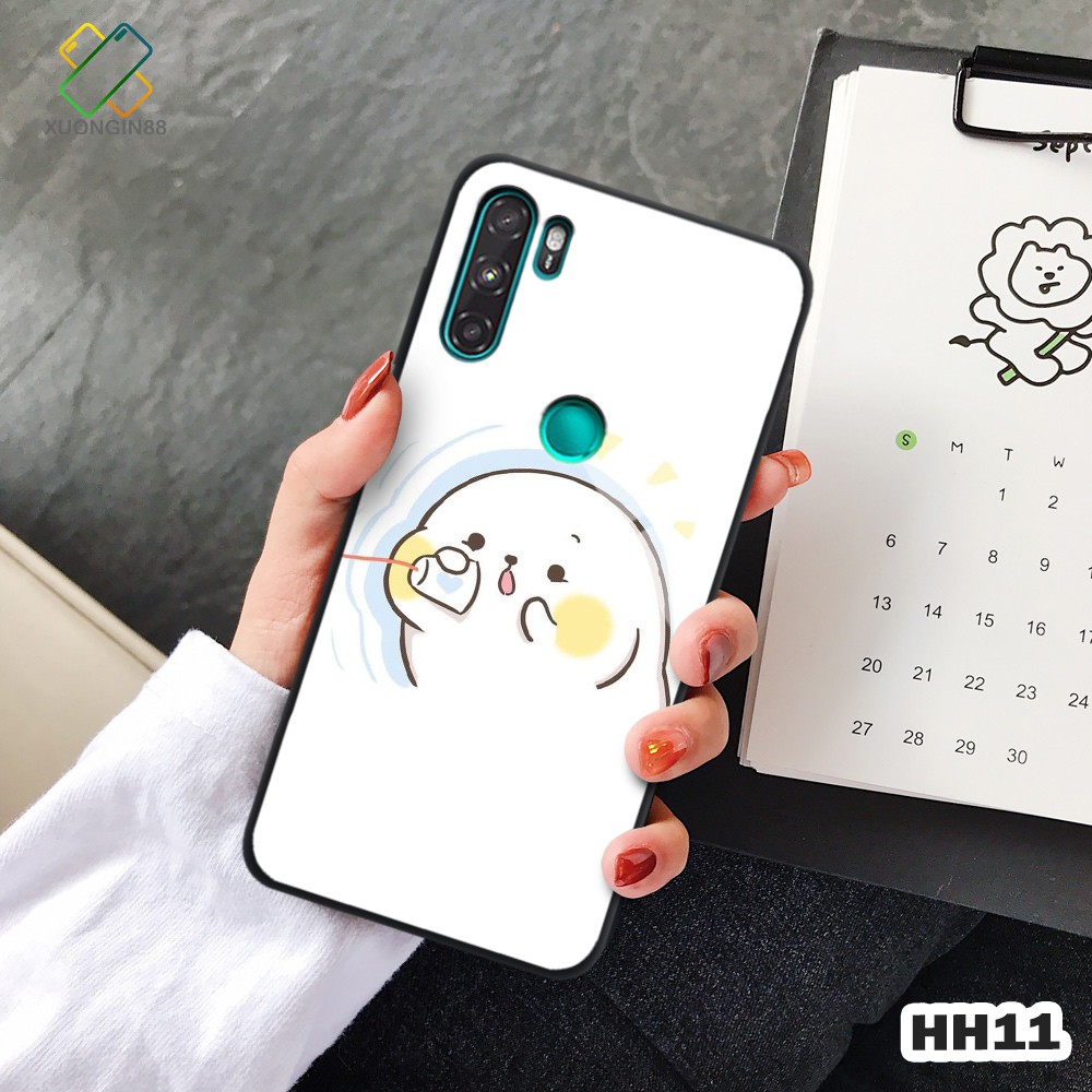 Ốp lưng VSMART ACTIVE 3 kính cường lực hoạt hình cưng xỉu