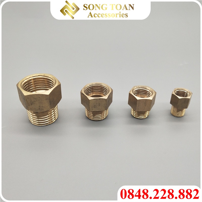 Nối Ren Trong Ren Ngoài & Lơ Thu & Sơ Mi - Đủ Các Size 9.6,13,17,21,27,34 - Đồng Thau