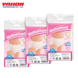 QUẦN LÓT MẸ BẦU KHÁNG KHUẨN MOTHERHOOD COTTON 4 QUẦN/BAO
