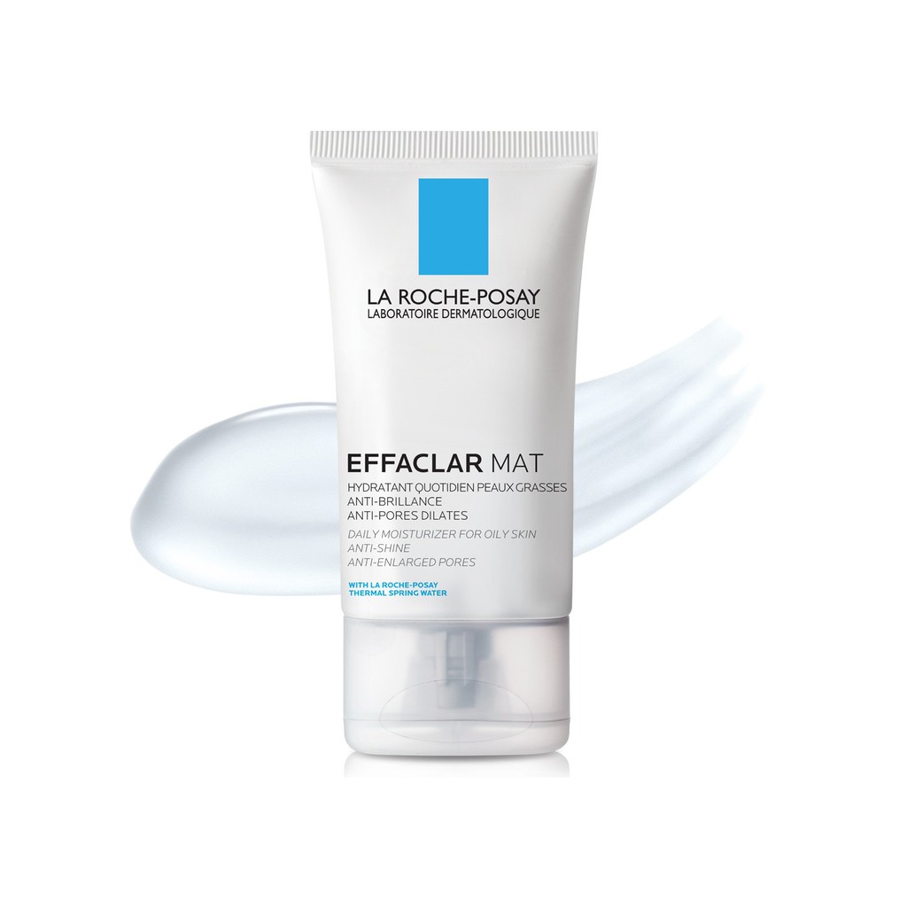 Kem dưỡng ẩm kiềm dầu giảm mụn se lỗ chân lông cho da dầu mụn Laroche Posay EFFACLAR MAT 40ml