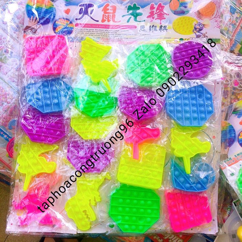 vỉ 20 chiêc popit cho bé