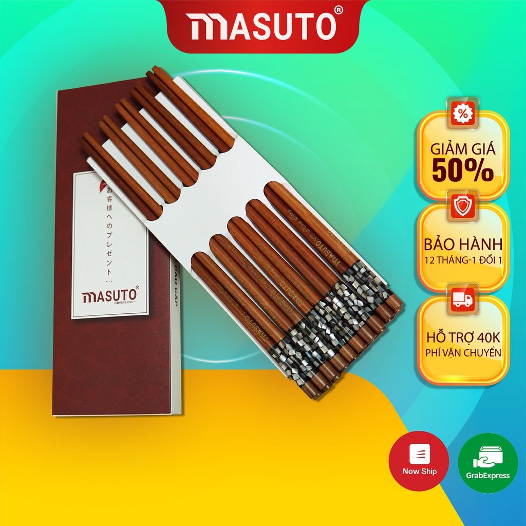 Phụ kiện nhà bếp như đũa, bộ hộp thực phẩm, cọ chùi chảo, túi đựng thực phẩm gia dụng masuto