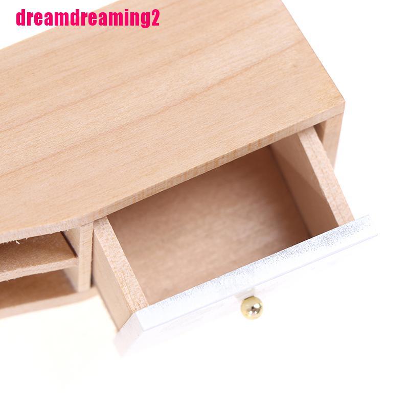 Tủ TV Mini Tỉ Lệ 1: 12 Trang Trí Nhà Búp Bê