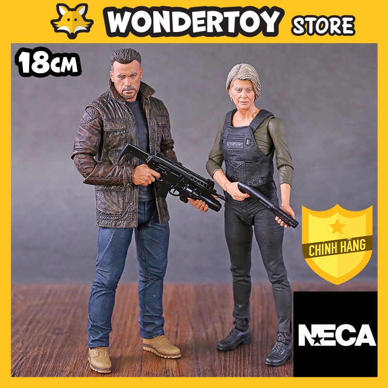 Mô hình Neca Terminator Dark Fate T-800, Sarah Connor