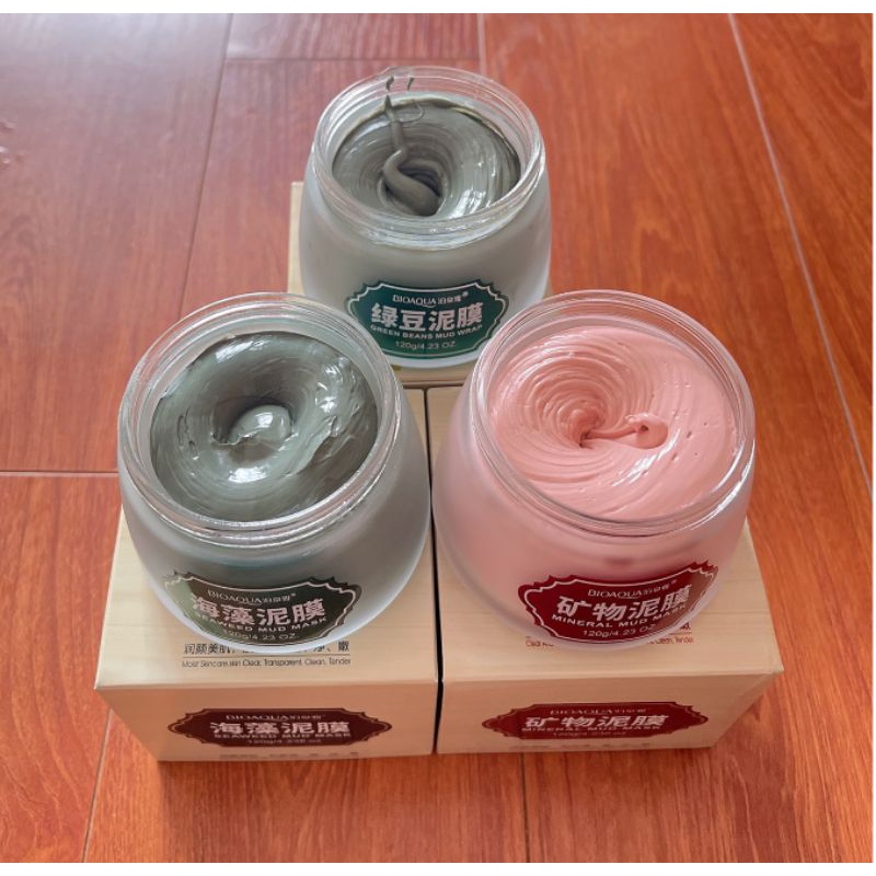 Mặt nạ bùn đất sét BIOAQUA dưỡng trắng, làm sạch sâu