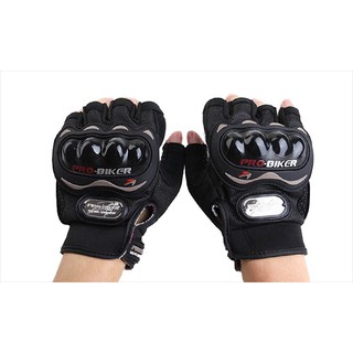 ✔️ Găng Tay Xe Máy, Đi Phượt Probiker Có Gù NhỰA CỤT NGÓN