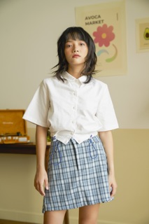 Chân váy caro check 90s SODA POP