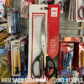 Kéo Văn Phòng Deli 210mm 6010
