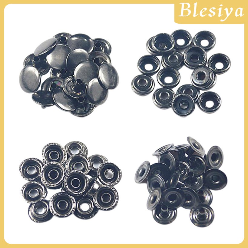Set 50 Nút Bấm Chuyên Dụng Dành Cho Áo Khoác / Quần Jean / Túi Xách